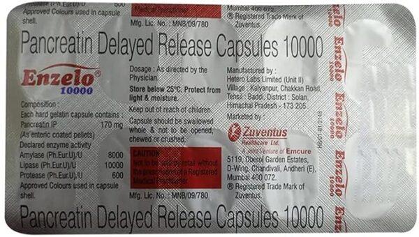 Enzelo 10000 Capsule DR