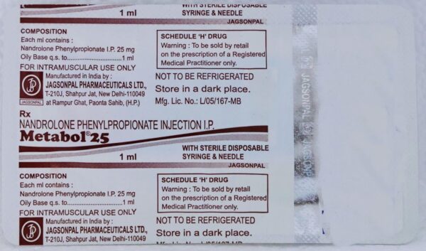 Metabol 25 Injection - Image 2