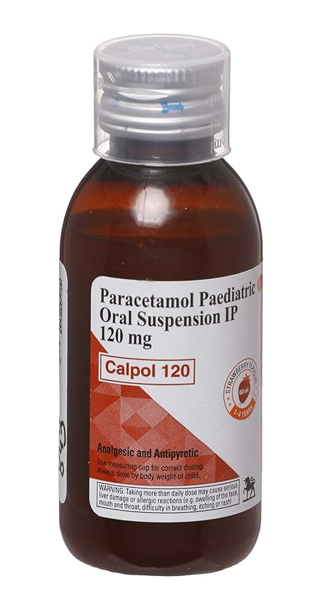 Calpol 250mg Paediatric Oral Suspension Strawberry