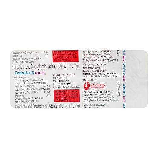 Zensita-D 100/10 Tablet - Image 2