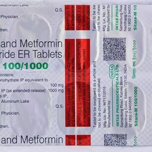 Sitara-M 100/1000 Tablet ER