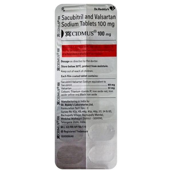 CIDMUS 100mg Tablet - Image 2