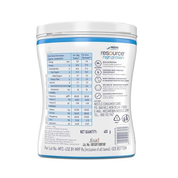 Nestle Resource High Quality Whey Protein - Image 5