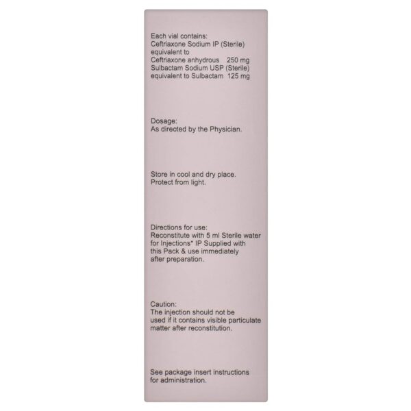 Cefrine Plus 375 - Vial of 5 ml Injection - Image 3