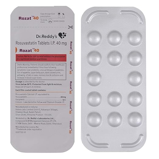 RozaT 40 Tablet 1*15