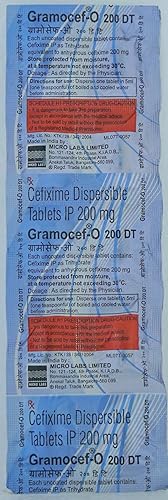 Gramocef-O 200mg Tablet DT - Image 4