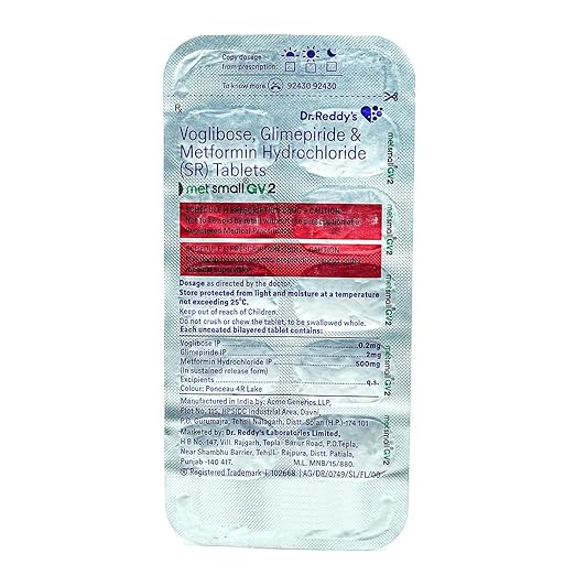 Metsmall GV 2 Tablet SR 1*10 - Image 3