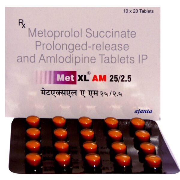 Met XL AM 25/2.5 Tablet - Image 3