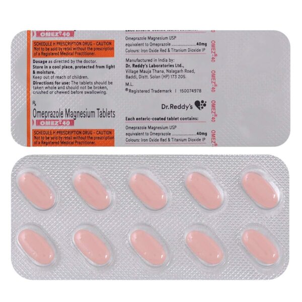 Omez 40 Tablet - Image 3