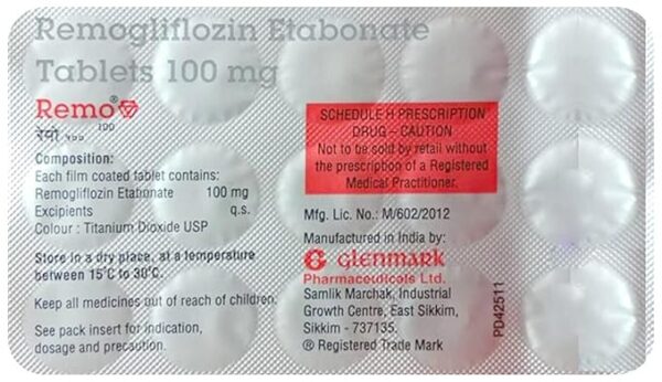 Remo 100mg Tablet - Image 3