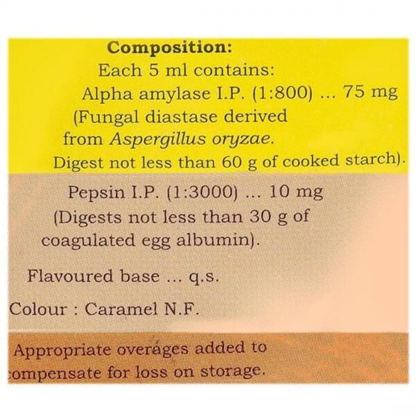 AGLOZYME JUNIOR  SYP 60ML - Image 3