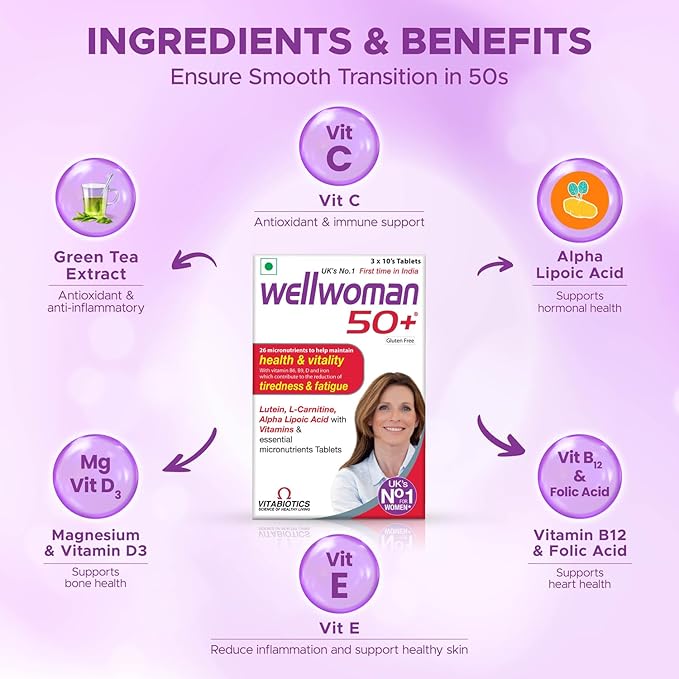 Wellwoman 50+ Tablet - Image 5