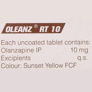 OLEANZ RT 10 MG TABLET