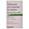 Cefrine Plus 375 - Vial of 5 ml Injection