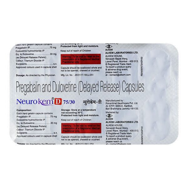 Neurokem D 75/30 Capsule DR - Image 2