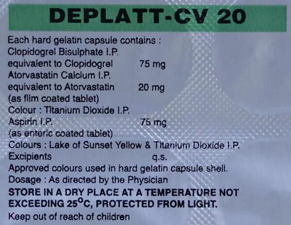 Deplatt-CV 20 Capsule - Image 3
