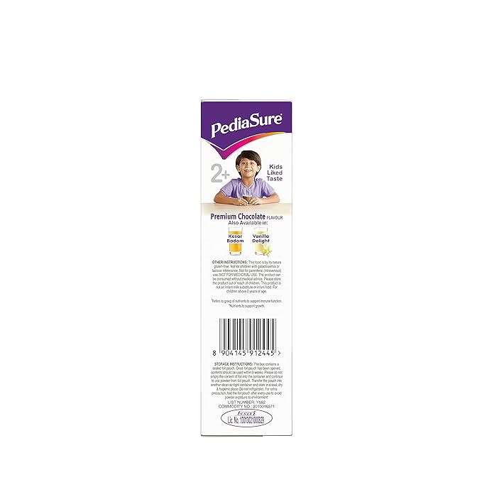 PediaSure Complete Balanced Nutritional Supplement to Help Kids Grow - 200 gm (Chocolate)- Box - Image 3