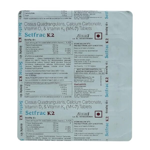 Setfrac K2 Tablet - Image 3
