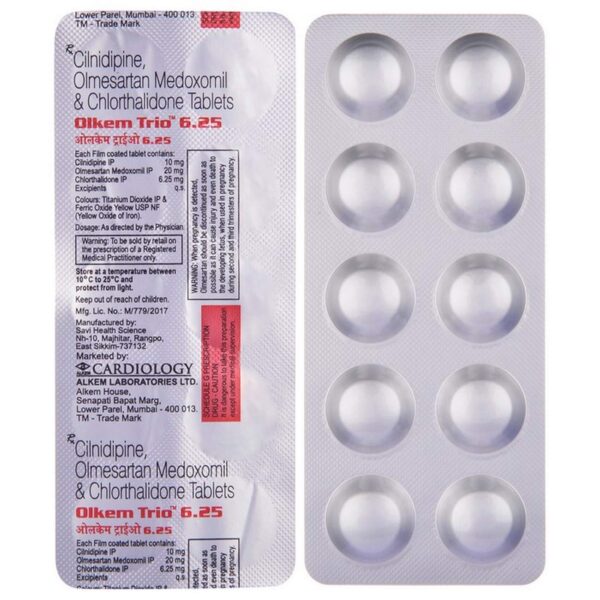 Olkem Trio 6.25 Tablet - Image 4