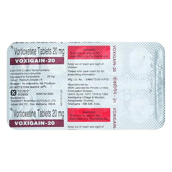 Voxigain-20 Tablet