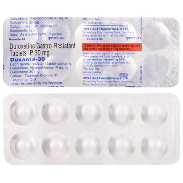 Duvanta 30 Tablet
