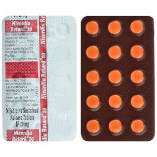 Nicardia Retard 10 Tablet SR
