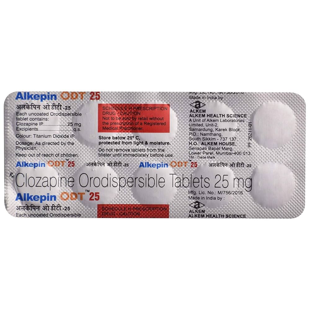 Alkepin Odt 25mg Tablet - Image 3