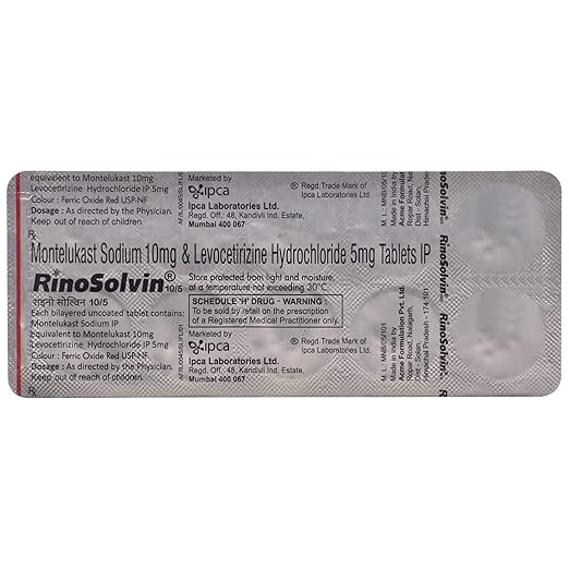 Rinosolvin 10/5 Tablet - Image 3