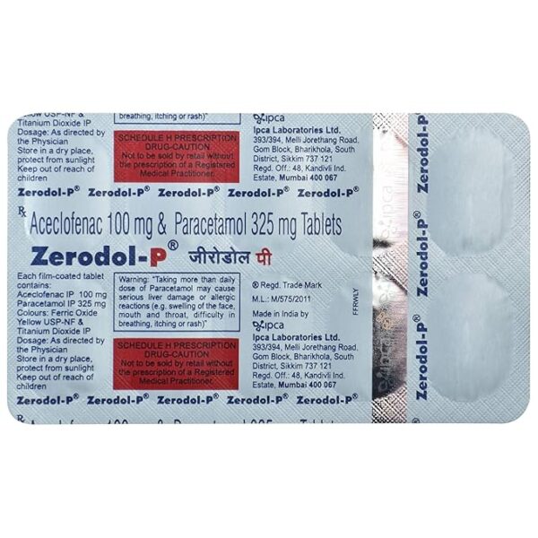 Zerodol P Tablet - Image 7