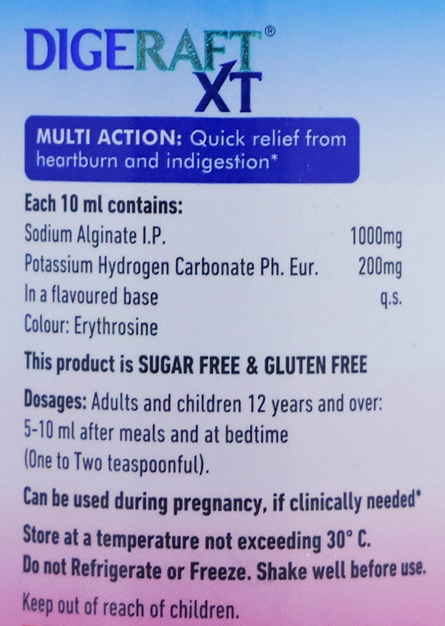 Digeraft XT Oral Suspension Mint 150ML - Image 2