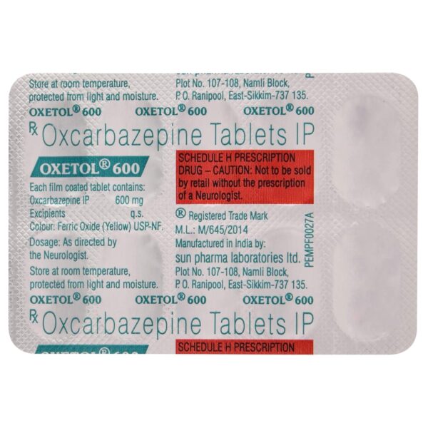 Oxetol 600 Tablet - Image 3