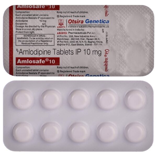 Amlosafe 10 Tablet - Image 2