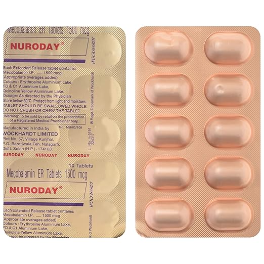 Nuroday 1500mcg Tablet 1*10
