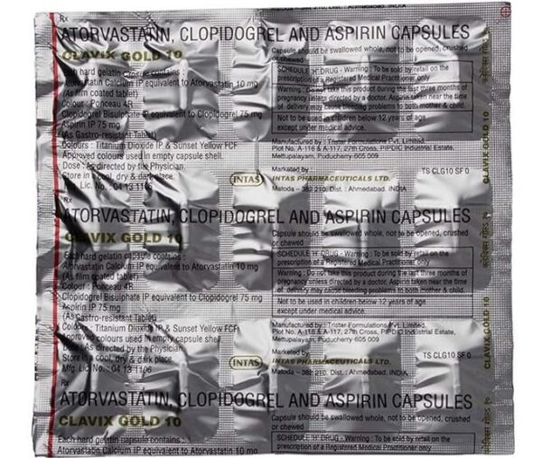 Clavix Gold 10 Capsule - Image 2