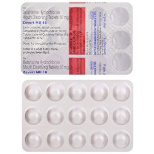 Zevert MD 16 - Strip of 15 Tablets