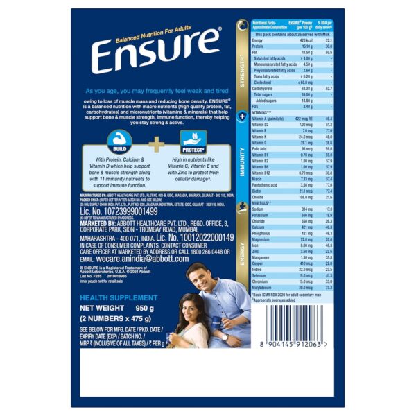 Ensure Vanilla 1kg - Image 3