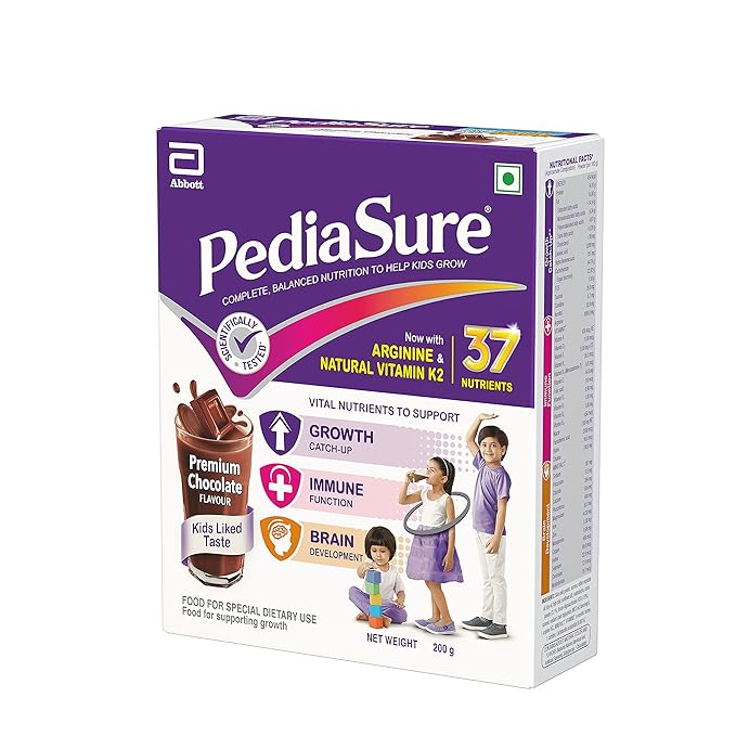 PediaSure Complete Balanced Nutritional Supplement to Help Kids Grow - 200 gm (Chocolate)- Box - Image 5