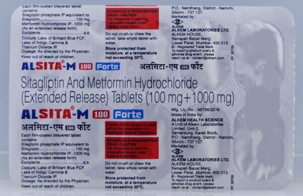 Alsita-M 100 Forte Tablet ER - Image 3