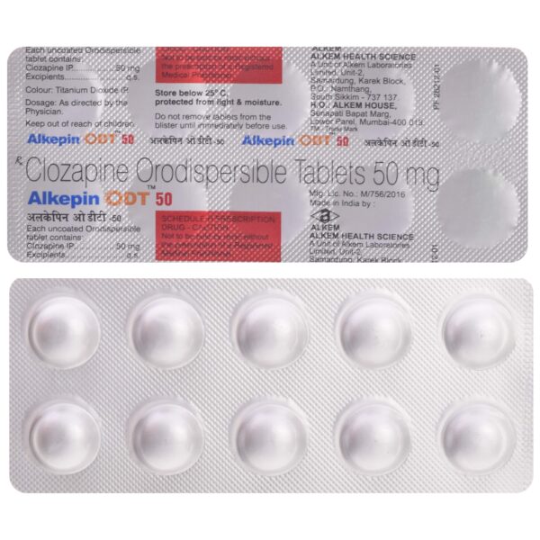 Alkepin Odt 50mg Tablet - Image 2