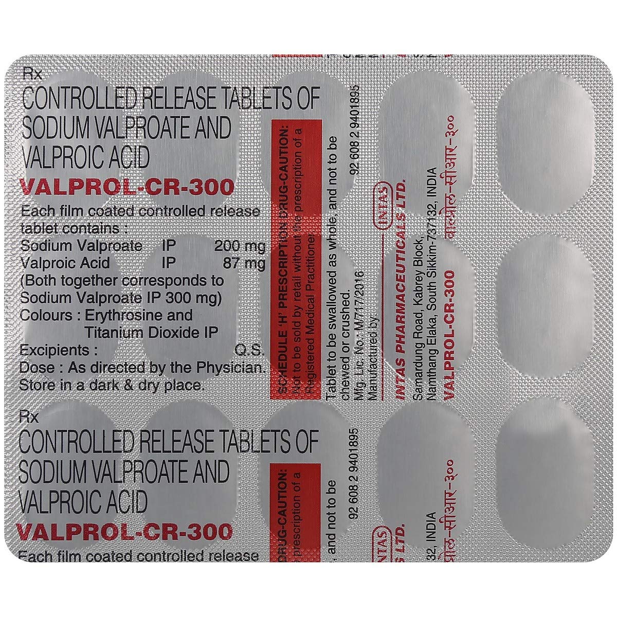 Valprol -CR 300 Tablet - Image 2
