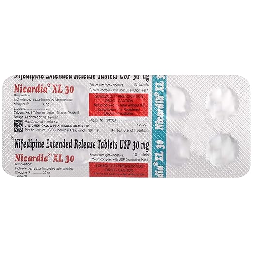 Nicardia XL 30 Tablet - Image 4
