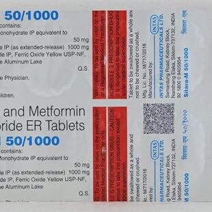 Sitara-M 50/1000 Tablet ER