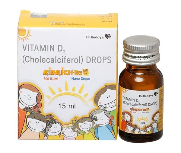 Kidrich-D3 Vitamin D3 (Cholecalciferol)
