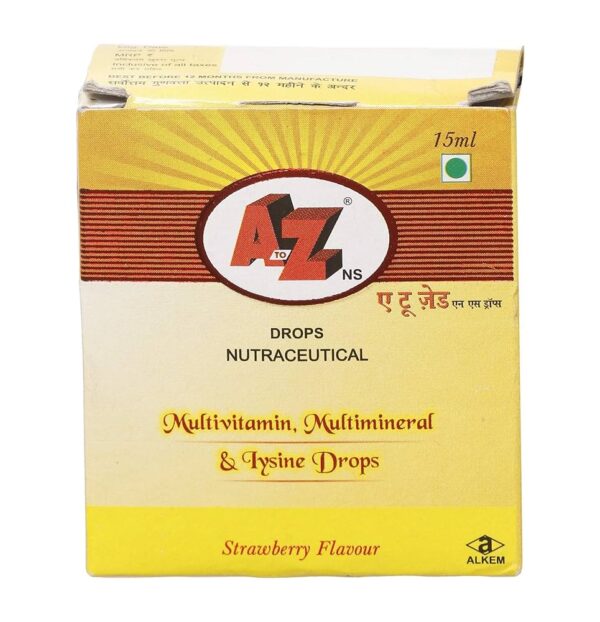 A to Z NS Oral Drops Mango - Image 2