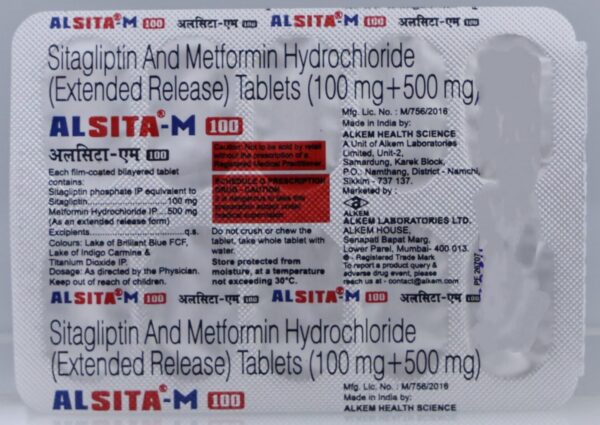 Alsita-M 100 Tablet ER