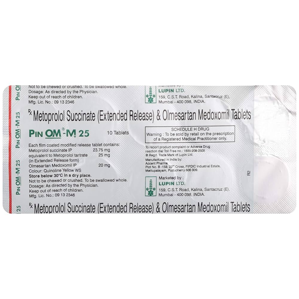 Pin OM-M 25 Tablet ER 1*10 - Image 2