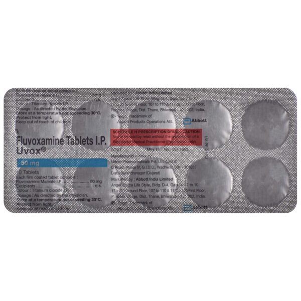 Uvox 50mg Tablet - Image 4