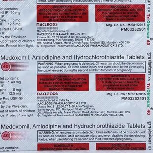Triolmesar 40 Tablet