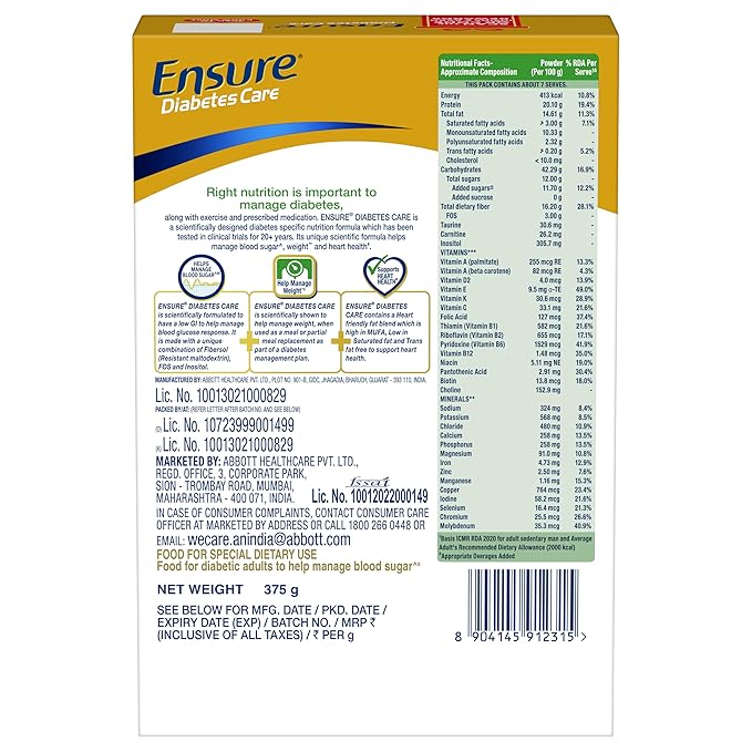 Ensure Diabetes Care Specialized Nutrition Drink Powder Vanilla Delight - Image 5