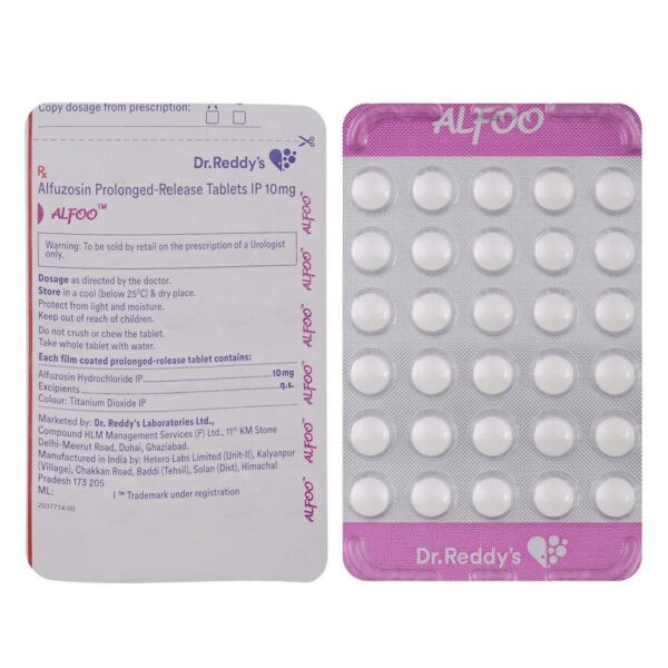 Alfoo 10mg Tablet PR - Image 2